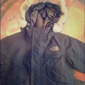 North face down parka, Black 2T unisex